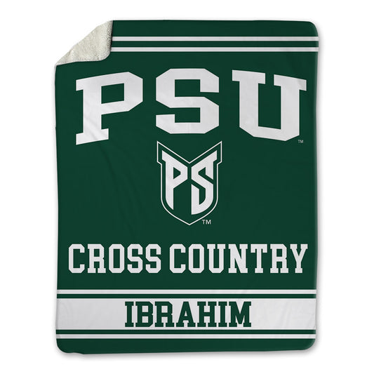Portland State - NCAA Men's Cross Country : Farhan Ibrahim - Blanket-0