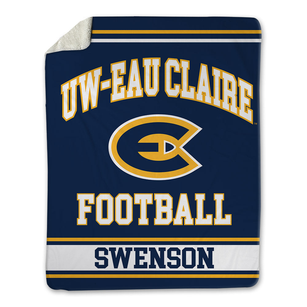 UW Eau Claire - NCAA Football : Lucas Swenson - Blanket-0