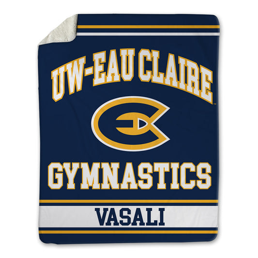 UW Eau Claire - NCAA Women's Gymnastics : Linnea Vasali - Blanket-0