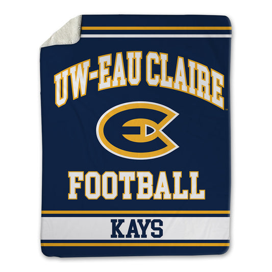 UW Eau Claire - NCAA Football : Nolan Kays - Blanket-0
