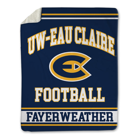 UW Eau Claire - NCAA Football : Blake Fayerweather - Blanket-0