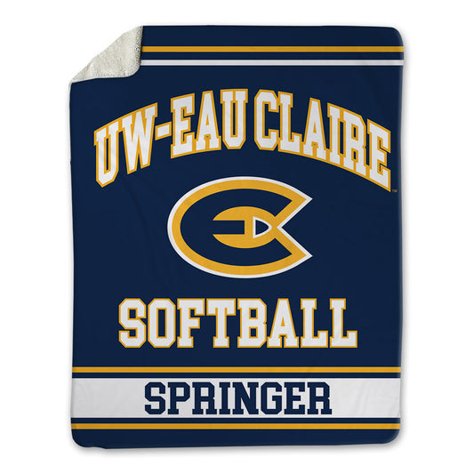 UW Eau Claire - NCAA Softball : Siri Springer - Blanket-0