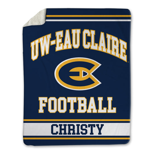 UW Eau Claire - NCAA Football : Carter Christy - Blanket-0