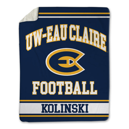 UW Eau Claire - NCAA Football : Jayce Kolinski - Blanket-0