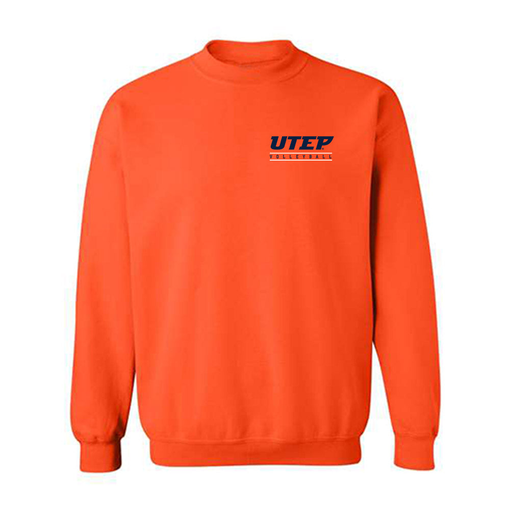 UTEP - NCAA Women's Volleyball : - CUSA Champions Roster Shirt Crewneck Sweatshirt-0