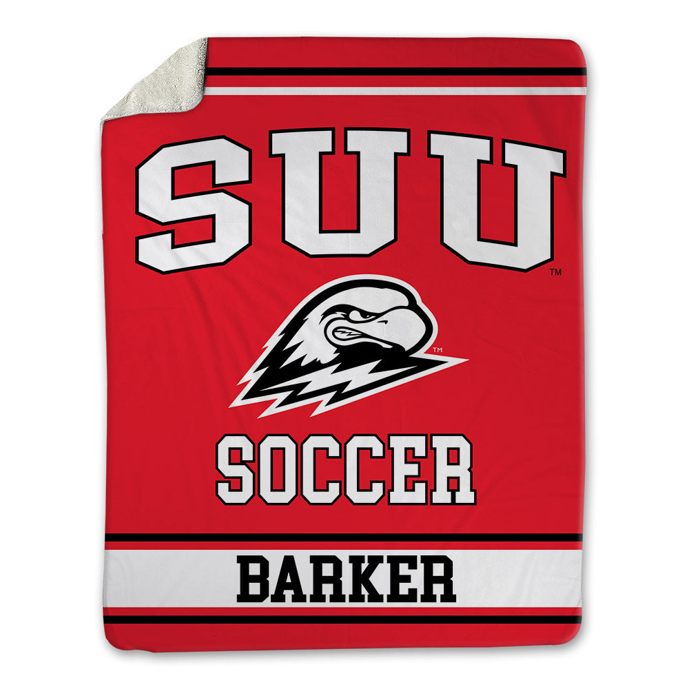 Southern Utah - NCAA Women's Soccer : Keira Barker - Blanket-0