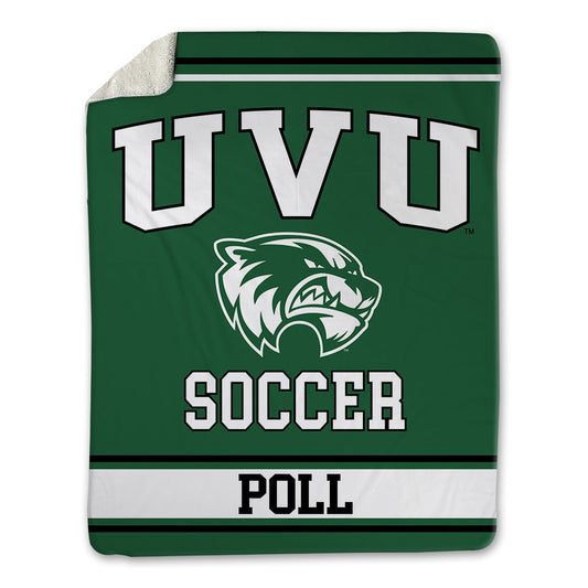 Utah Valley - NCAA Men's Soccer : Christian Poll - Blanket-0