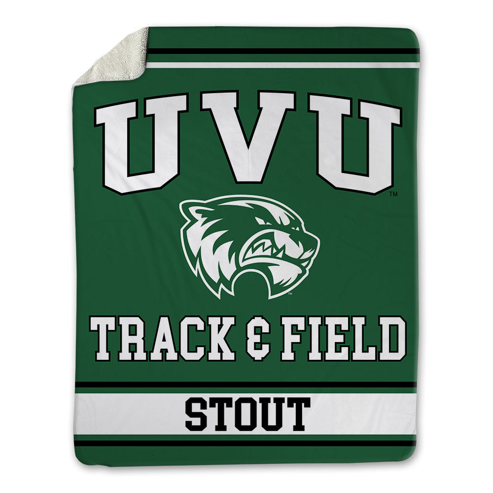 Utah Valley - NCAA Women's Track & Field : Emerson Stout - Blanket-0