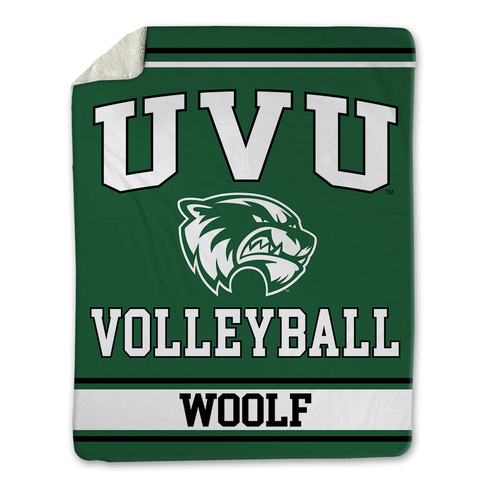 Utah Valley - NCAA Women's Volleyball : Maranda Woolf - Blanket-0