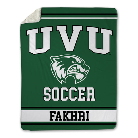 Utah Valley - NCAA Men's Soccer : Idin Fakhri - Blanket-0