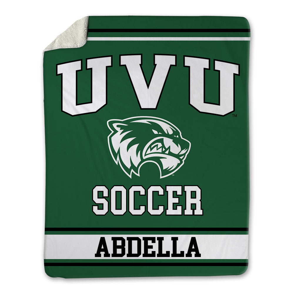 Utah Valley - NCAA Men's Soccer : Mason Abdella - Blanket-0
