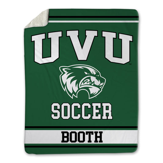 Utah Valley - NCAA Women's Soccer : Kate Booth - Blanket-0