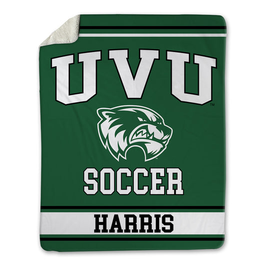 Utah Valley - NCAA Men's Soccer : Mykah Harris - Blanket-0