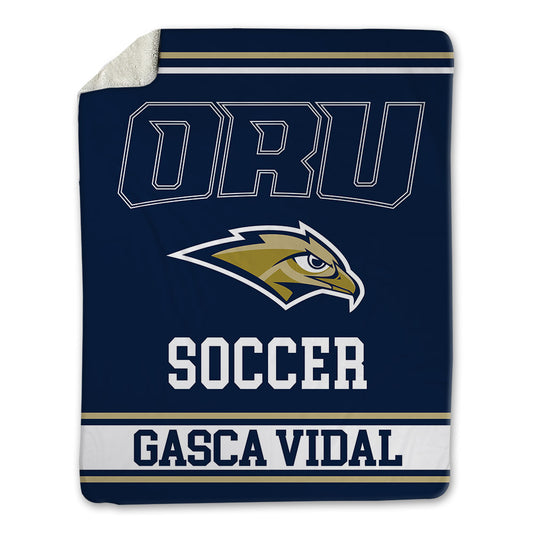 Oral Roberts - NCAA Men's Soccer : Lucca Gasca Vidal - Blanket-0