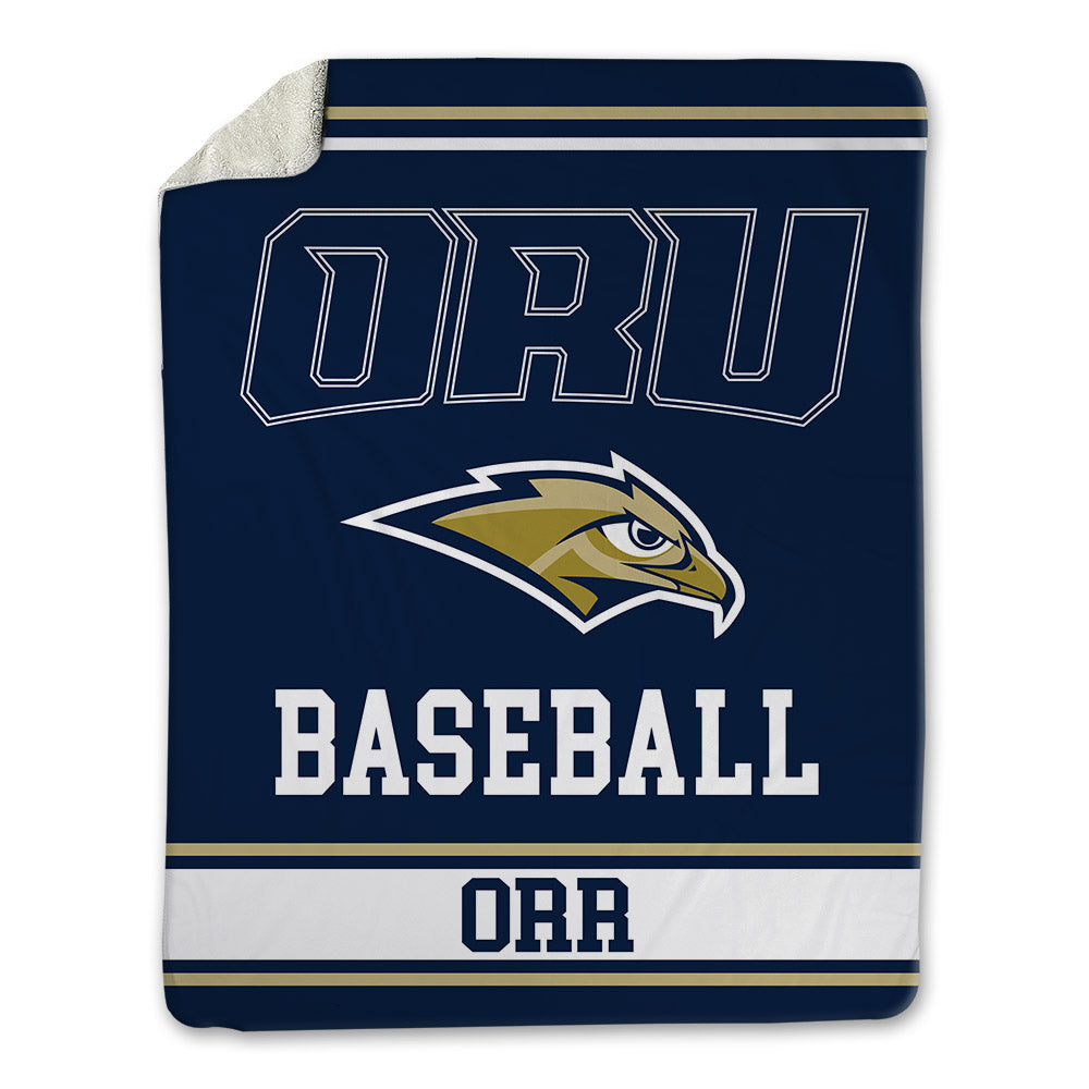 Oral Roberts - NCAA Baseball : Dillon Orr - Blanket-0