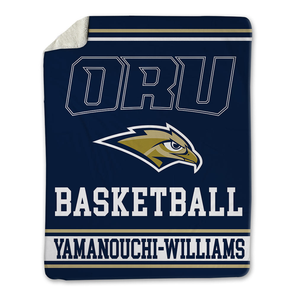 Oral Roberts - NCAA Men's Basketball : Yuto Yamanouchi-Williams - Blanket-0