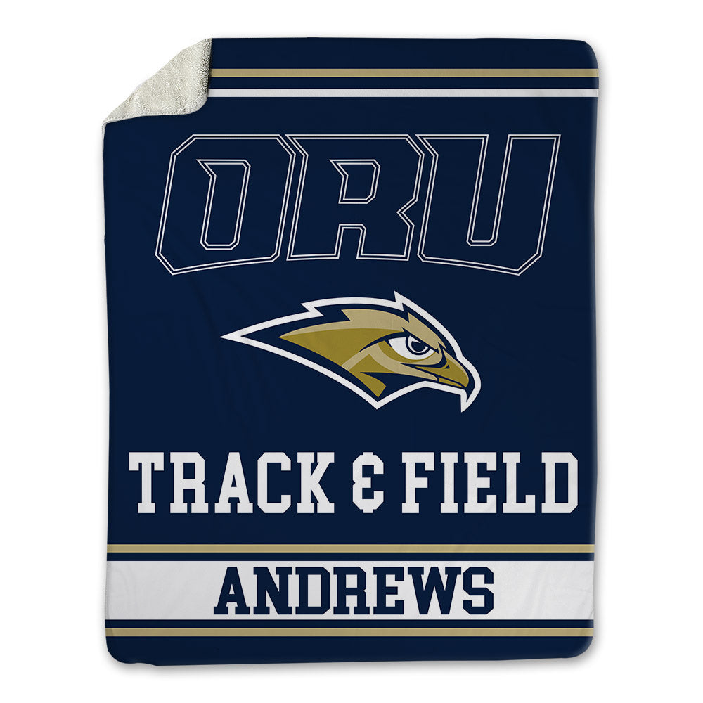 Oral Roberts - NCAA Men's Track & Field : Caleb Andrews - Blanket-0