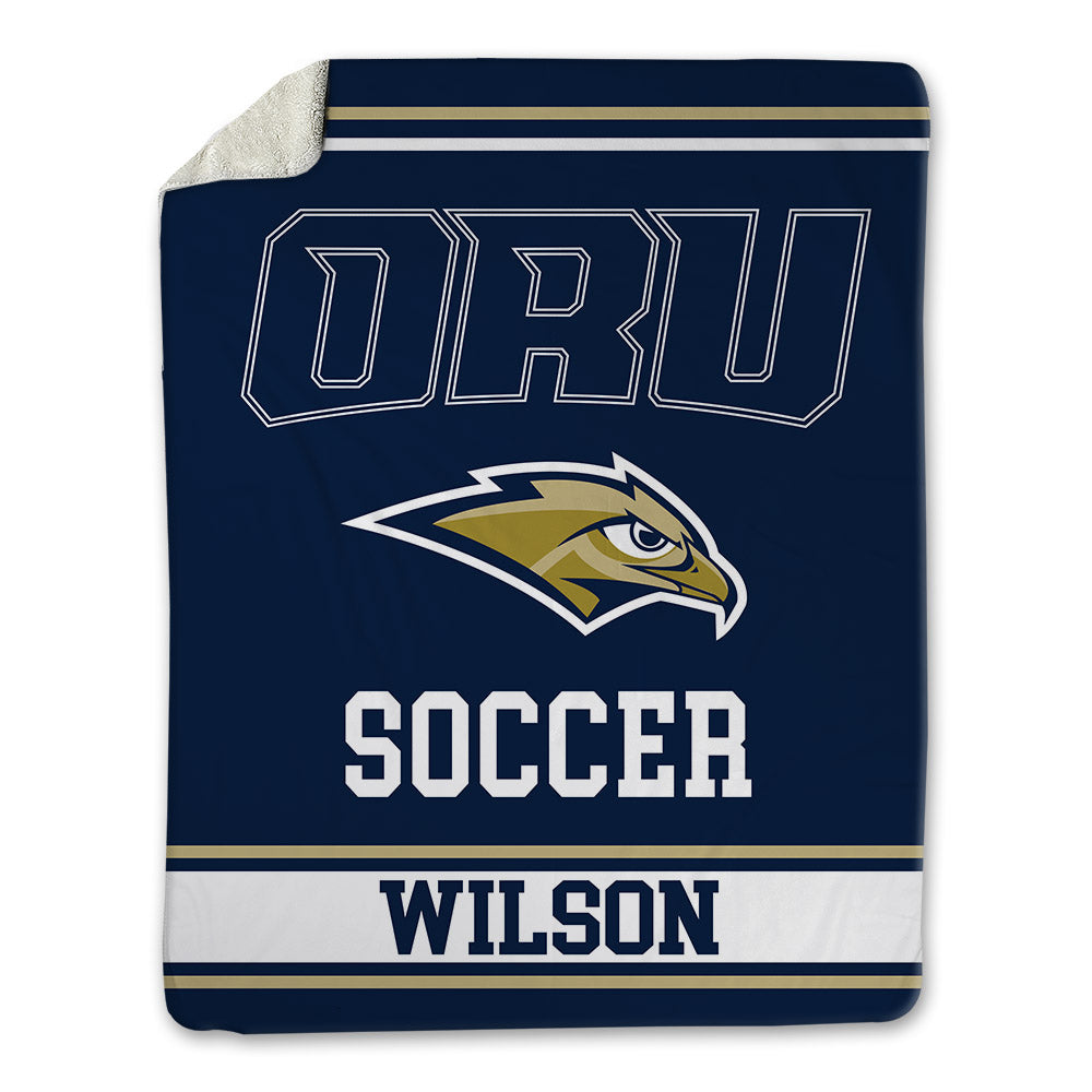 Oral Roberts - NCAA Women's Soccer : Kynlie Wilson - Blanket-0