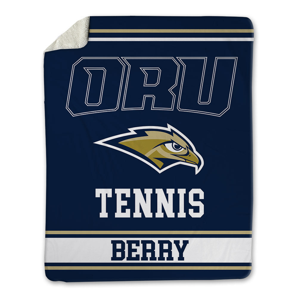 Oral Roberts - NCAA Men's Tennis : Jack Berry - Blanket-0