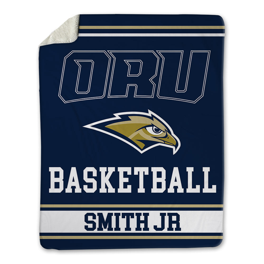 Oral Roberts - NCAA Men's Basketball : Baron Smith Jr - Blanket-0