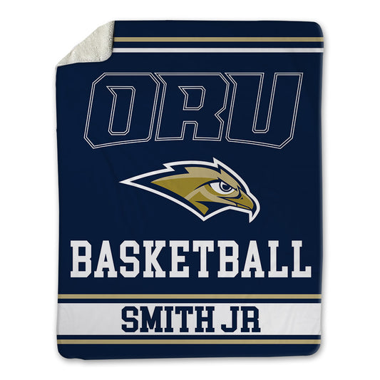 Oral Roberts - NCAA Men's Basketball : Baron Smith Jr - Blanket-0