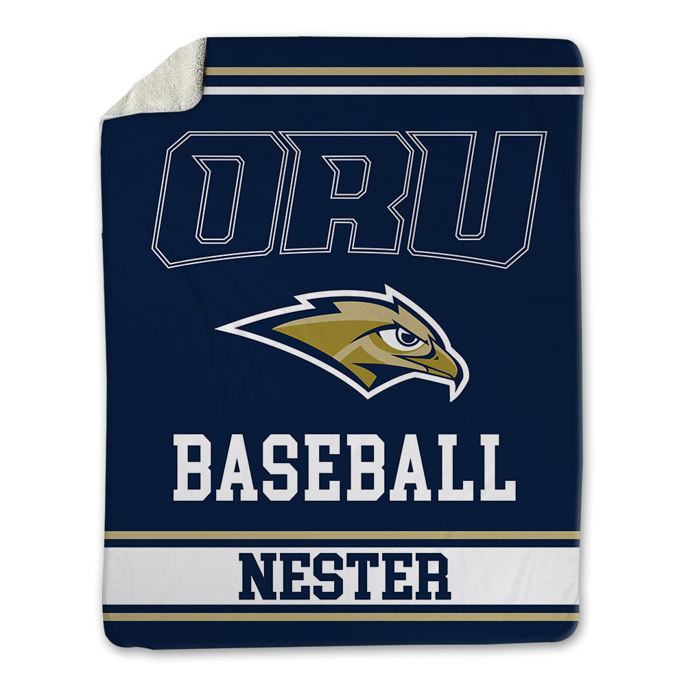 Oral Roberts - NCAA Baseball : Eli Nester - Blanket-0