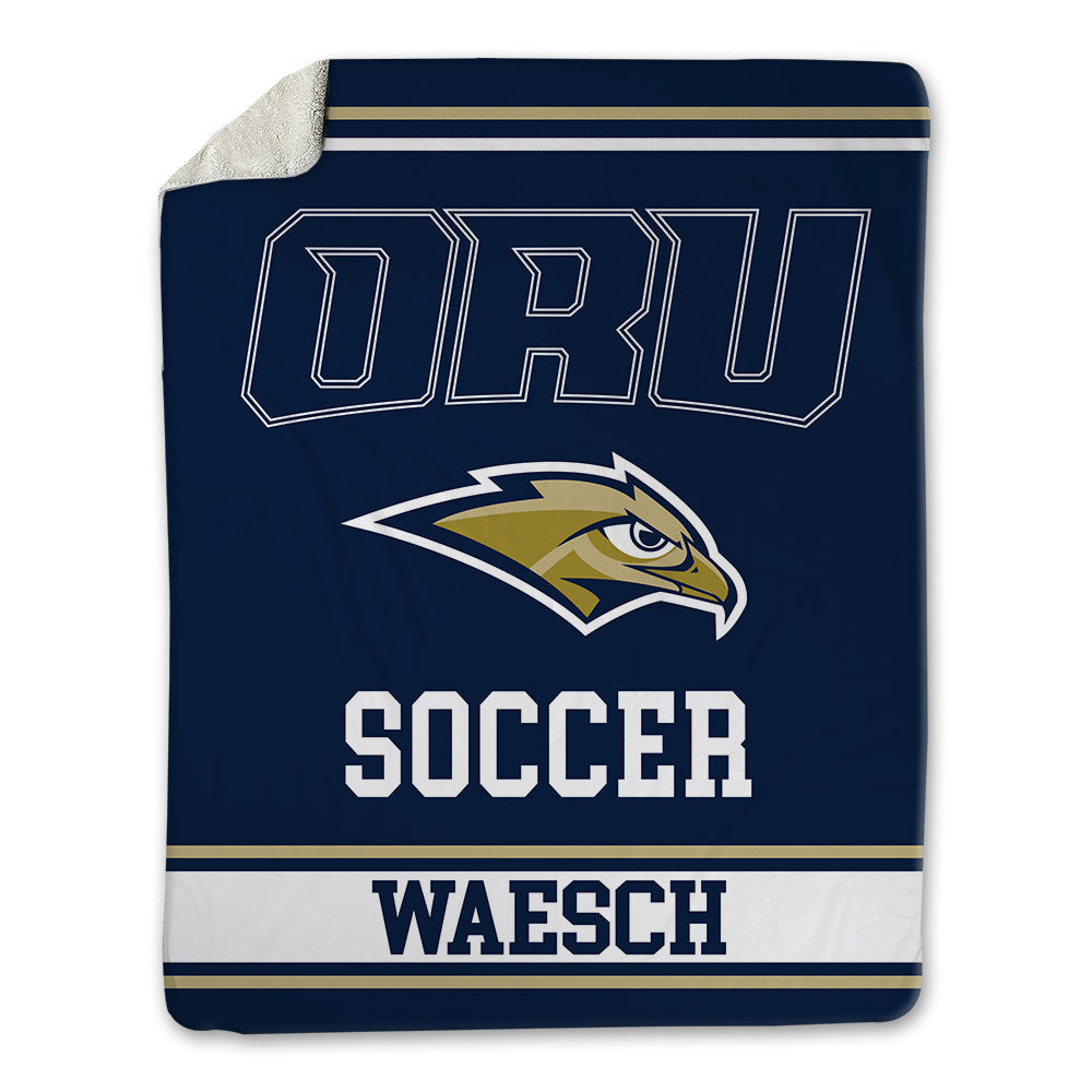 Oral Roberts - NCAA Men's Soccer : Hagen Waesch - Blanket-0