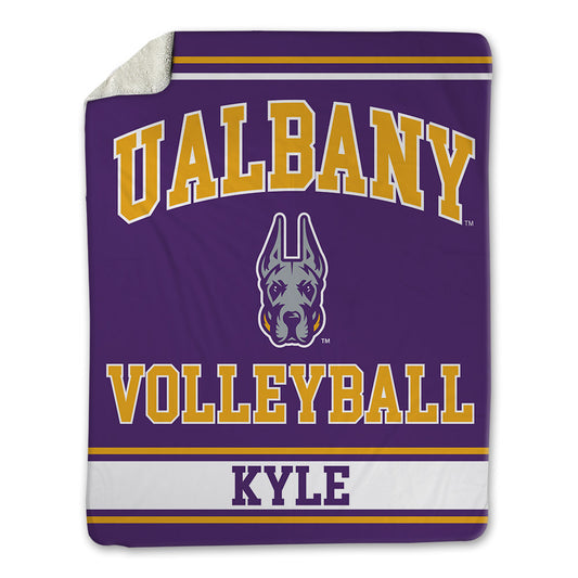 UAlbany - NCAA Women's Volleyball : Madison Kyle - Blanket-0