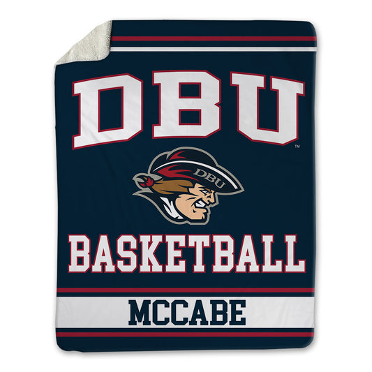 Dallas Baptist - NCAA Men's Basketball : Jackson McCabe - Blanket-0