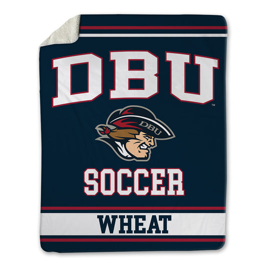 Dallas Baptist - NCAA Women's Soccer : Chandler Wheat - Blanket-0