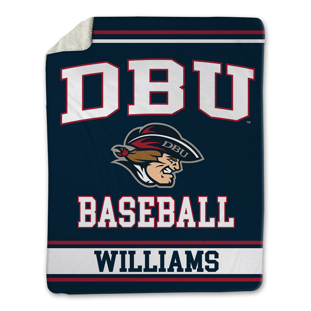 Dallas Baptist - NCAA Baseball : Miles Williams - Blanket-0