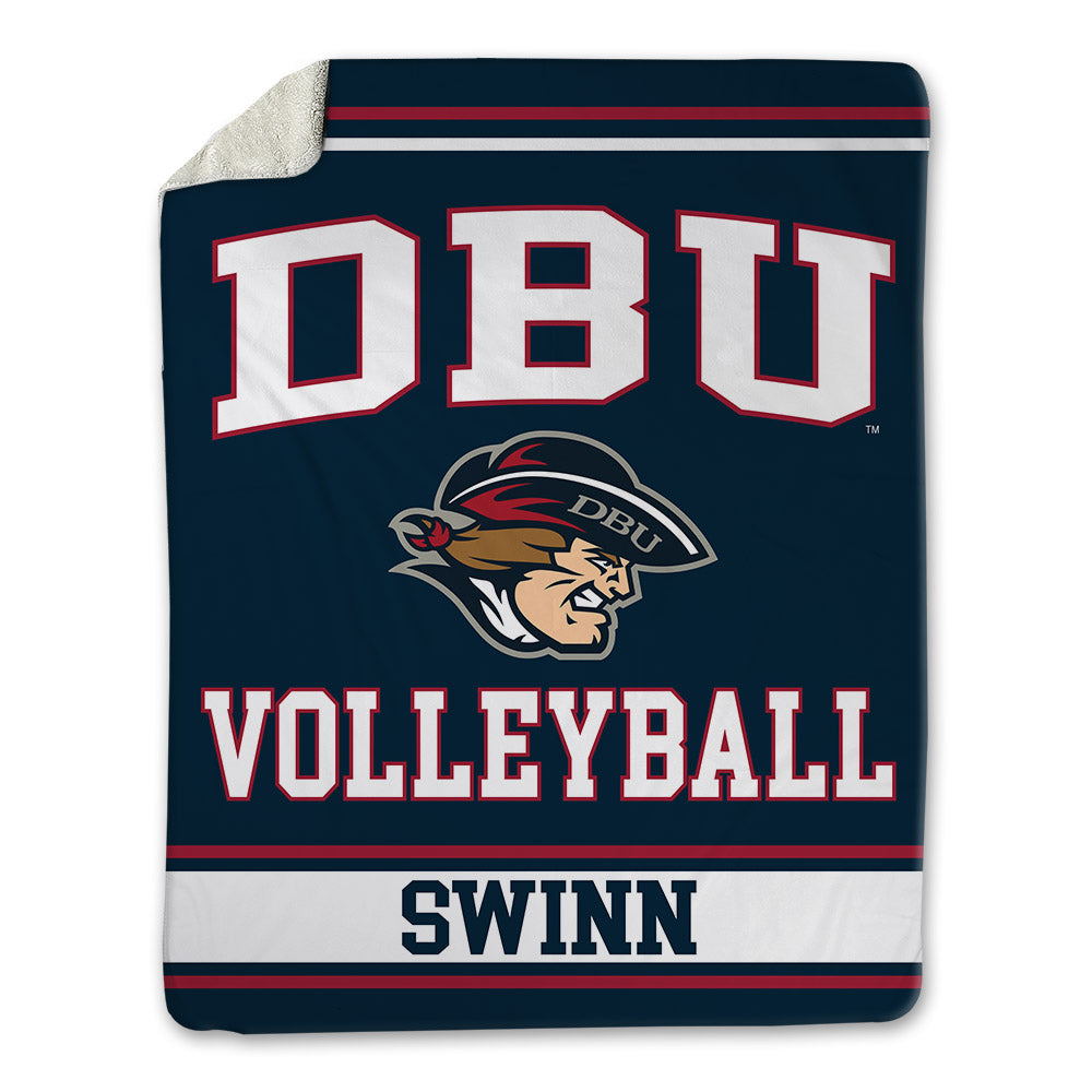 Dallas Baptist - NCAA Women's Volleyball : Ella Swinn - Blanket-0