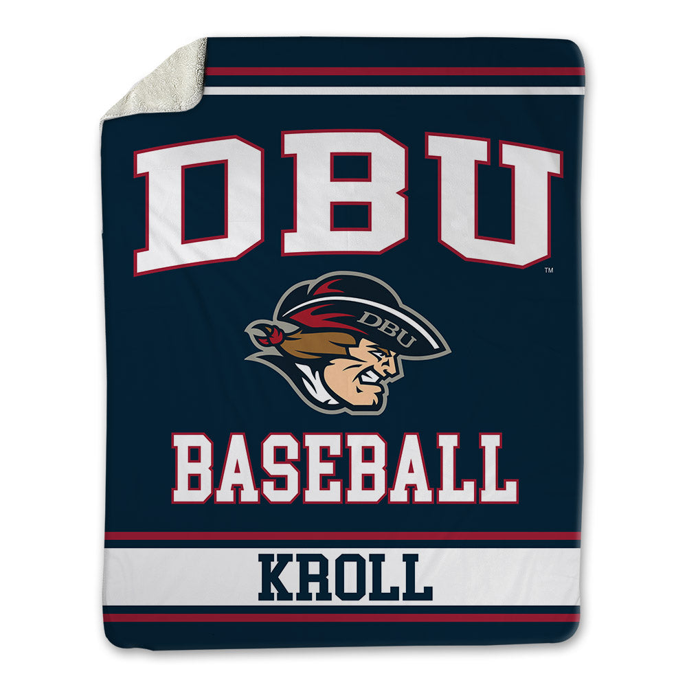Dallas Baptist - NCAA Baseball : Athan Kroll - Blanket-0