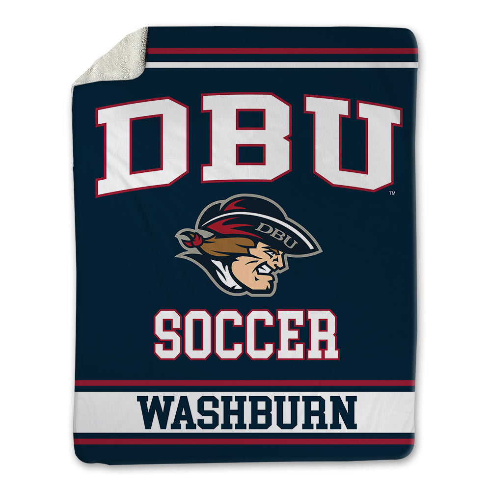 Dallas Baptist - NCAA Women's Soccer : Ashley Washburn - Blanket-0