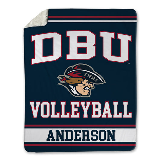 Dallas Baptist - NCAA Women's Volleyball : Myliblue Anderson - Blanket-0