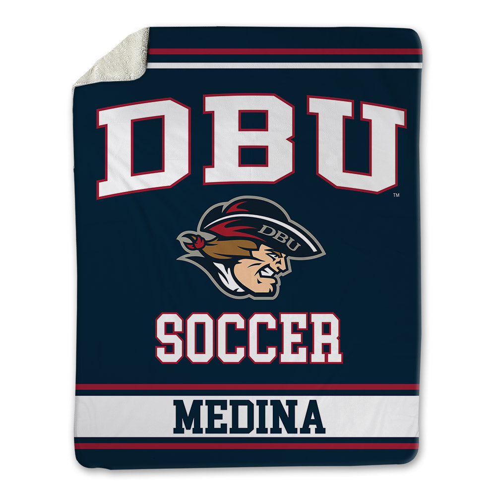 Dallas Baptist - NCAA Women's Soccer : Isabella Medina - Blanket-0
