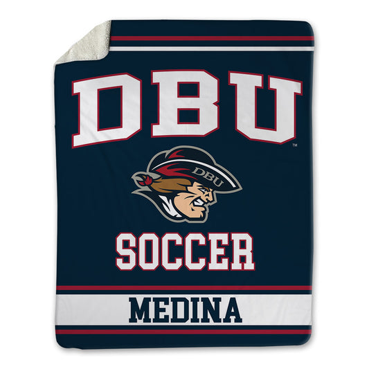 Dallas Baptist - NCAA Women's Soccer : Isabella Medina - Blanket-0