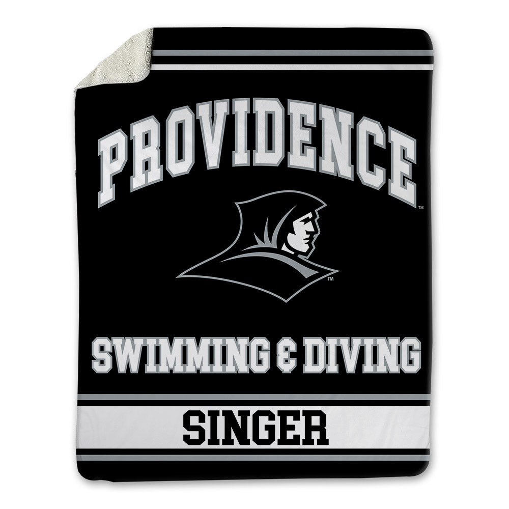 Providence - NCAA Men's Swimming & Diving : Dillon Singer - Blanket-0