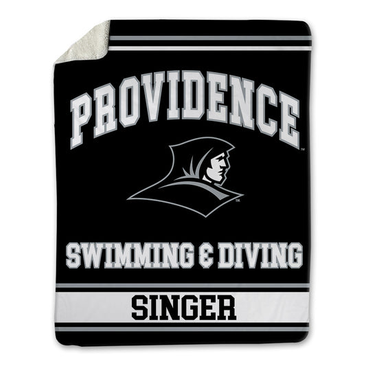 Providence - NCAA Men's Swimming & Diving : Dillon Singer - Blanket-0