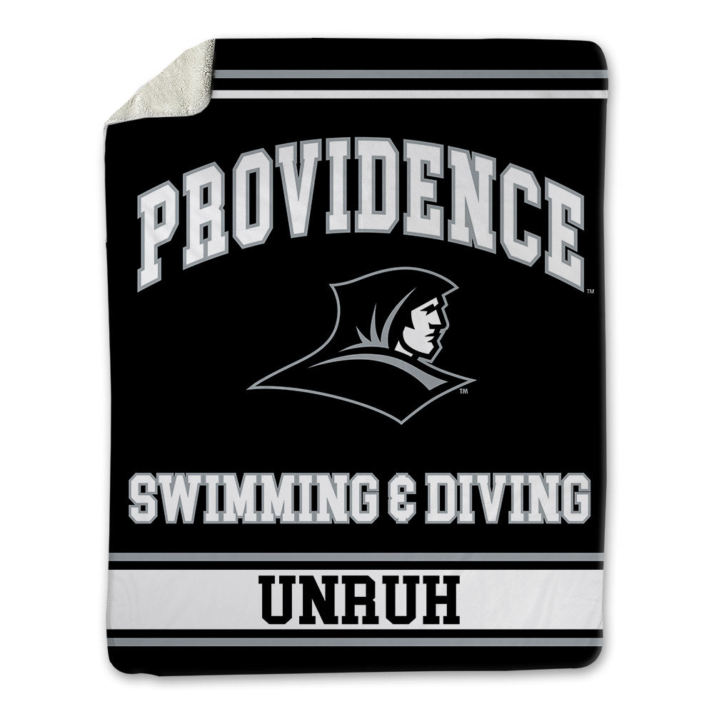 Providence - NCAA Men's Swimming & Diving : Jonah Unruh - Blanket-0