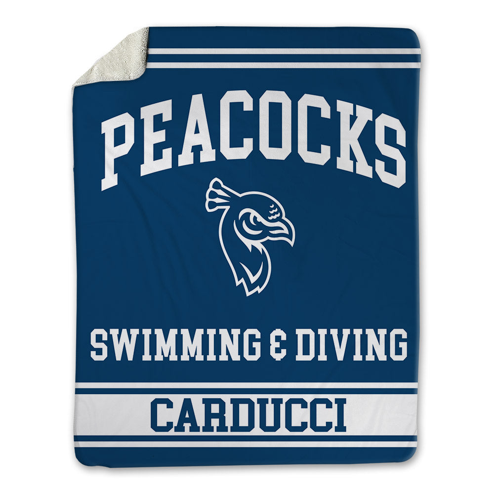 Saint Peter's - NCAA Men's Swimming & Diving : Austin Carducci - Blanket-0