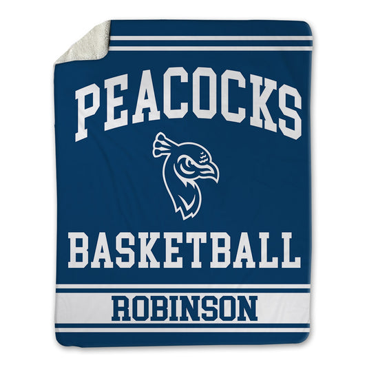 Saint Peter's - NCAA Men's Basketball : Tj Robinson - Blanket-0