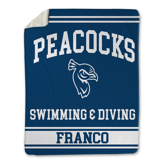Saint Peter's - NCAA Women's Swimming & Diving : Audrey Franco - Blanket-0