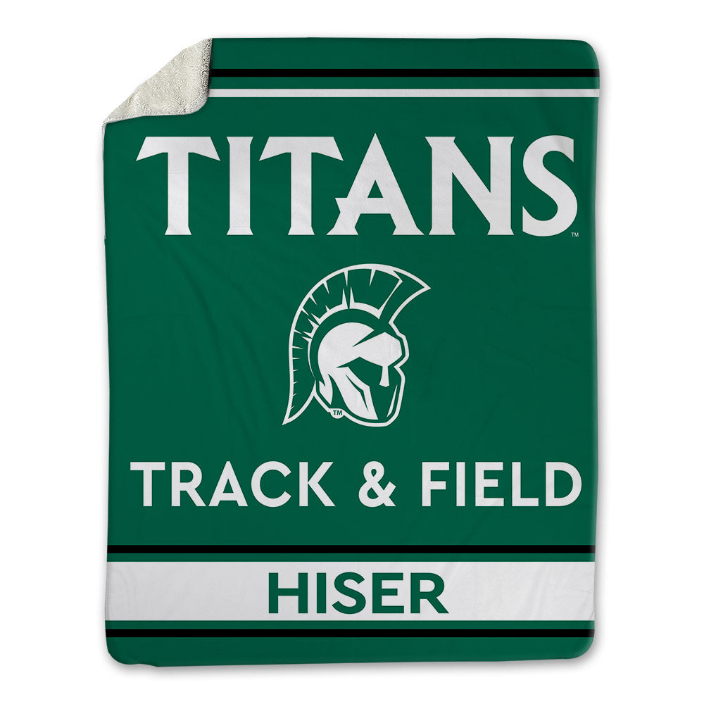 Illinois Wesleyan - NCAA Women's Track & Field : Jinna Hiser - Blanket-0