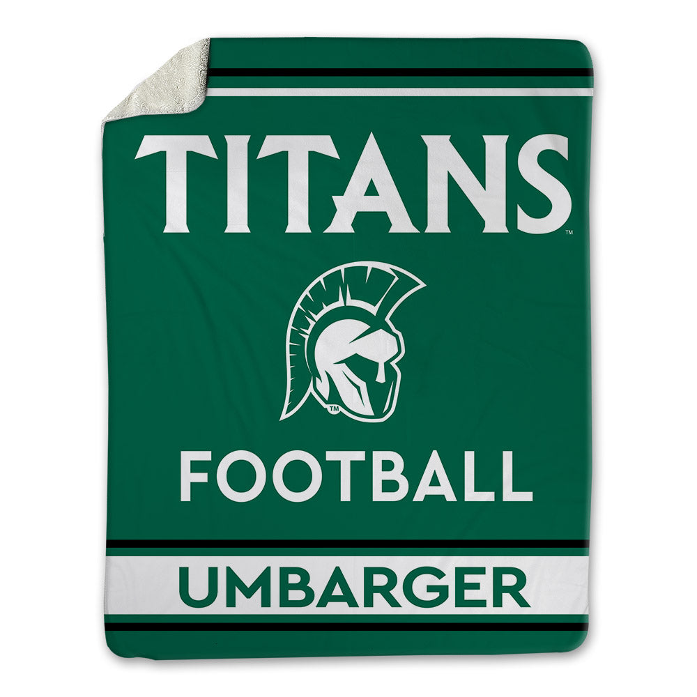 Illinois Wesleyan - NCAA Football : Ryan Umbarger - Blanket-0