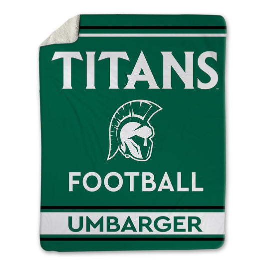 Illinois Wesleyan - NCAA Football : Ryan Umbarger - Blanket-0