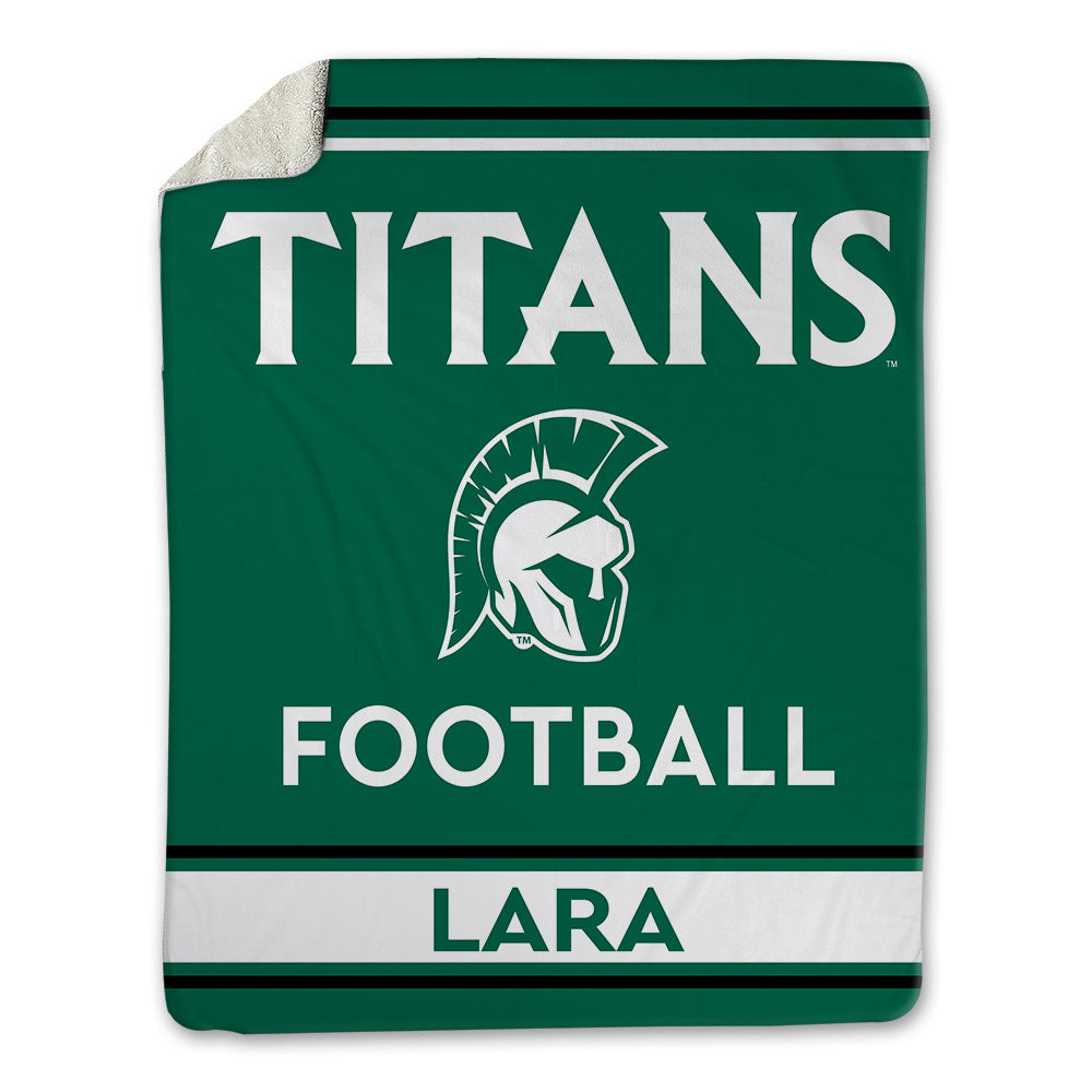 Illinois Wesleyan - NCAA Football : Ricardo Lara - Blanket-0