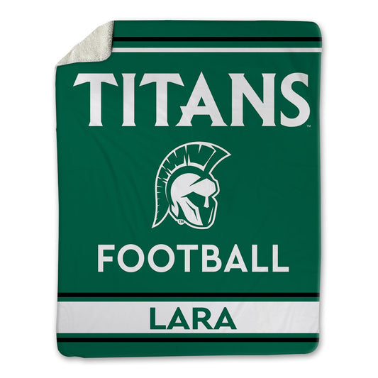 Illinois Wesleyan - NCAA Football : Ricardo Lara - Blanket-0