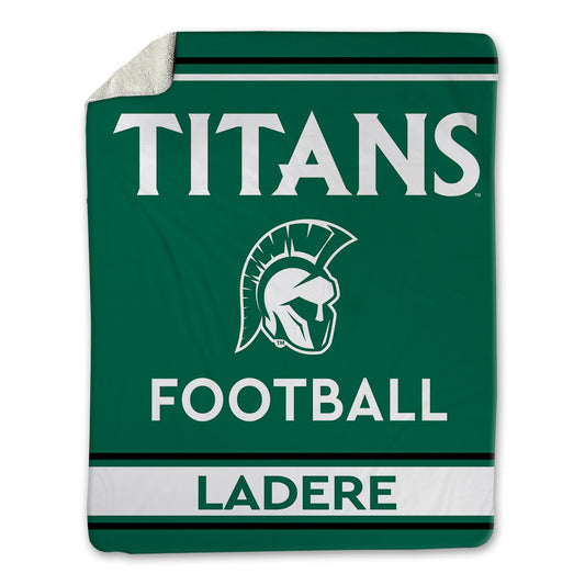 Illinois Wesleyan - NCAA Football : Gavin LaDere - Blanket-0