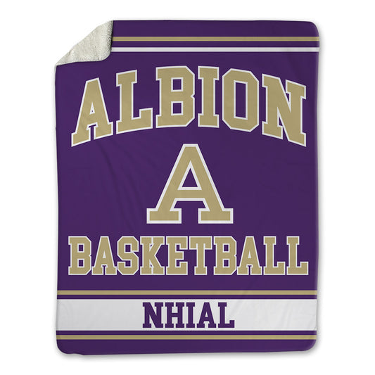 Albion - NCAA Women's Basketball : Anyieth Nhial - Blanket-0